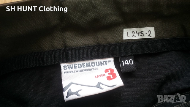 SWEDEMOUNT Nordkap Stretch Kids Trouser размер 10 г / 140 см детски панталон - 1591, снимка 15 - Детски панталони и дънки - 52644199