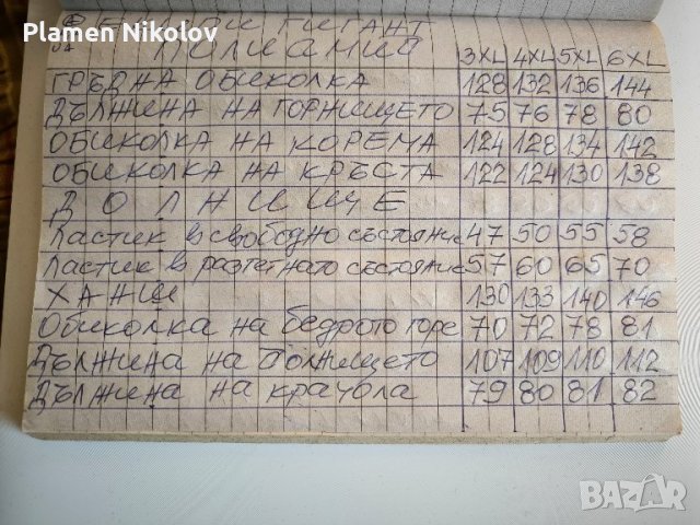 Спортен екип ГИГАНТ от полиамид 3XL, 4XL, 5XL, 6XL , снимка 7 - Спортни дрехи, екипи - 44419194