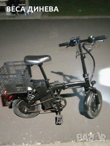 продавам мини сгъваемо електрическо колело 14 инча 450 евро, снимка 7 - Велосипеди - 53790330