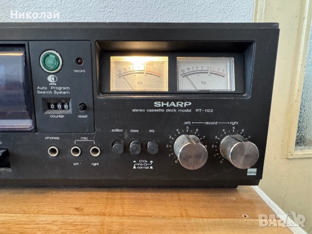 SHARP RT-1122 КАСЕТЕН ДЕК , снимка 4 - Декове - 53743328