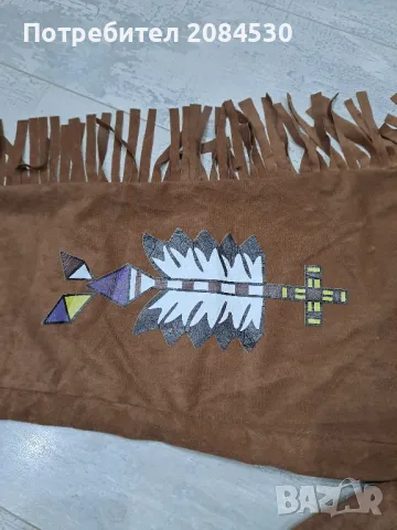  Маскараден костюм Индианец , снимка 6 - Други - 49609529