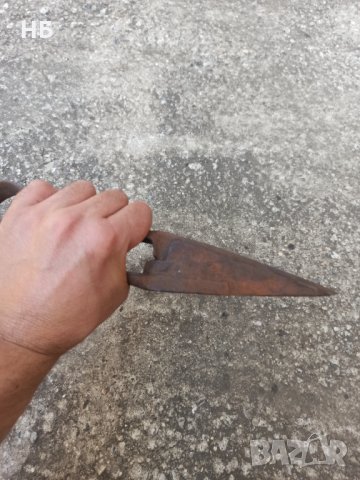 Стара метална ножица, снимка 4 - Антикварни и старинни предмети - 33948020