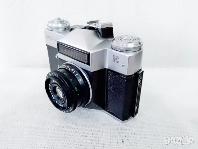 Zenit E + Industar 50/3.5, снимка 3 - Фотоапарати - 52011209