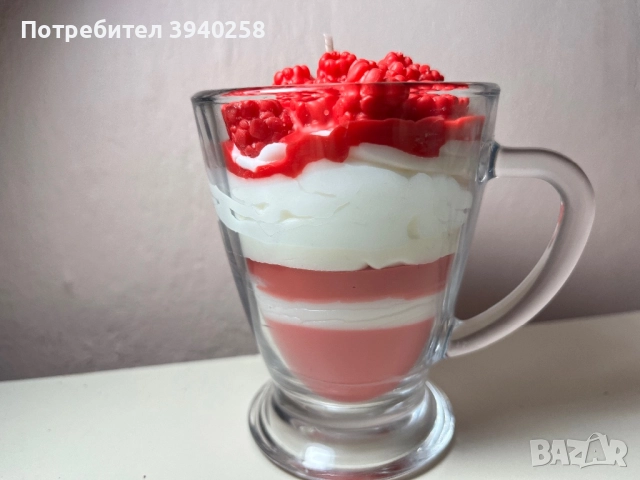 Коледни соеви свещи , снимка 6 - Ръчно изработени сувенири - 52384936