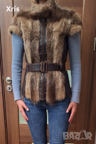 Кожен елек от нутрия