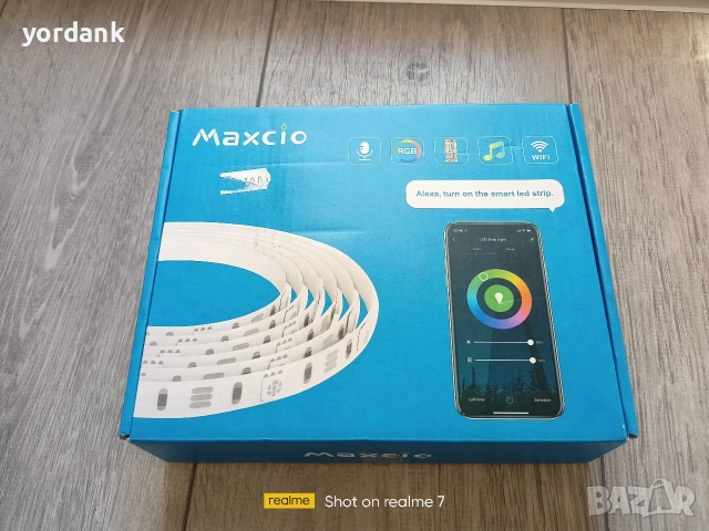 Maxcio WiFi RGB LED лента 10 метра комплект
