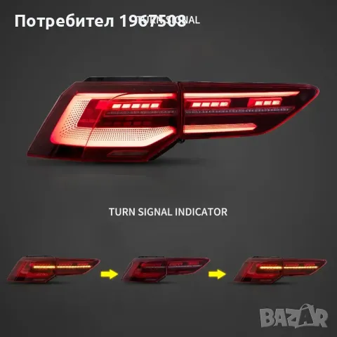 Комплект LED стопове за ГОЛФ 8 2019-, снимка 4 - Части - 47551748