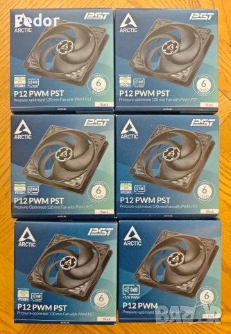 Fan ARCTIC P12 PWM PST , снимка 5 - Други - 53825499