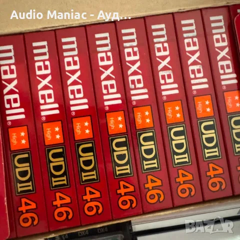 Аудио касета Maxel UD II 46 , снимка 2 - Декове - 55707110