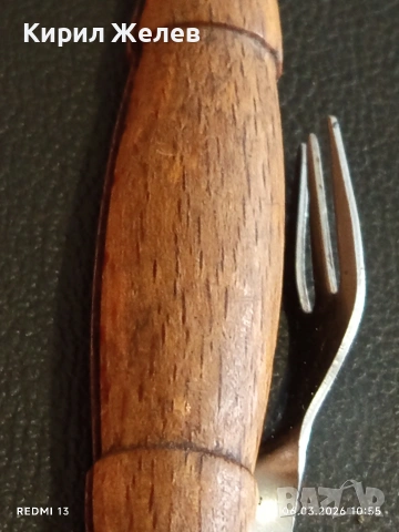 Джобен нож MAM PORTUGAL с дървена дъбова дръжка за КОЛЕКЦИЯ 40257, снимка 9 - Ножове - 53731953