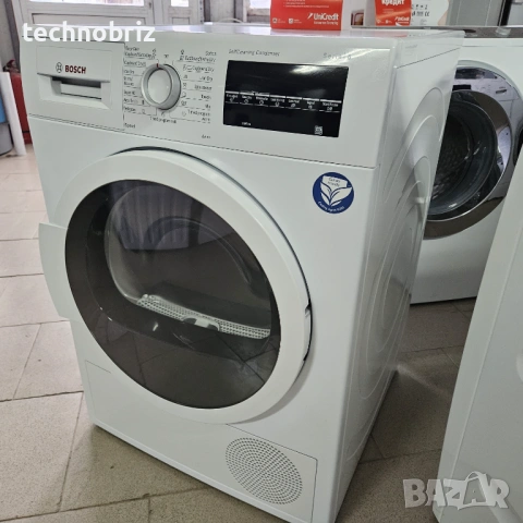 Немска инверторна сушилня с термопомпа Bosch Serie 6 А+++ - ГАРАНЦИЯ, снимка 3 - Сушилни - 53153923