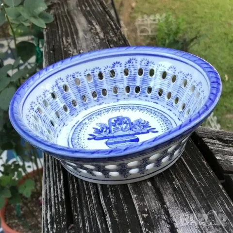 Ажурна  фруктиера от  рязан порцелан -Vintage Ramsel Hamburg