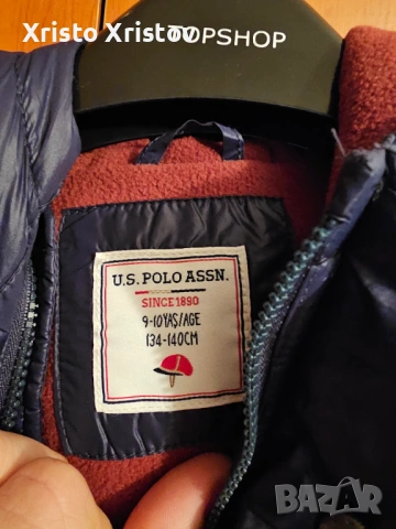 Детска грейка гъши пух U.S. Polo, снимка 6 - Детски якета и елеци - 53635022