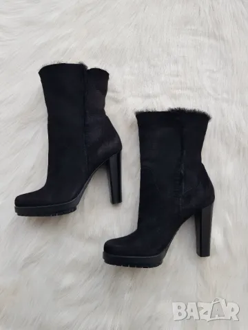 Нови дамски ботуши Calvin Klein агнешка кожа №40/41, снимка 12 - Дамски ботуши - 48288024