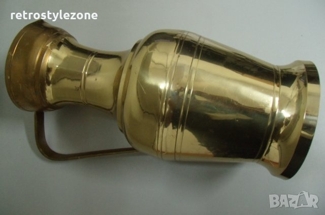 № 6018 стара голяма метална / месингова кана   , снимка 3 - Антикварни и старинни предмети - 35918853