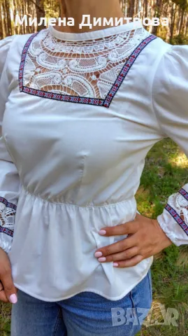 Дамски блузи ръчна изработка , снимка 5 - Ризи - 49975616