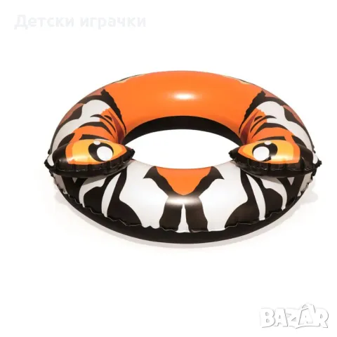 Надуваем пояс Bestway Crocodile And Tiger 91см, за деца, цветен, снимка 5 - Надуваеми играчки - 49927778