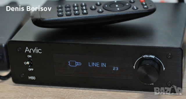 Arylic H50 – Безжичен стерео усилвател с AirPlay 2 и HDMI ARC, снимка 13 - Ресийвъри, усилватели, смесителни пултове - 53660913