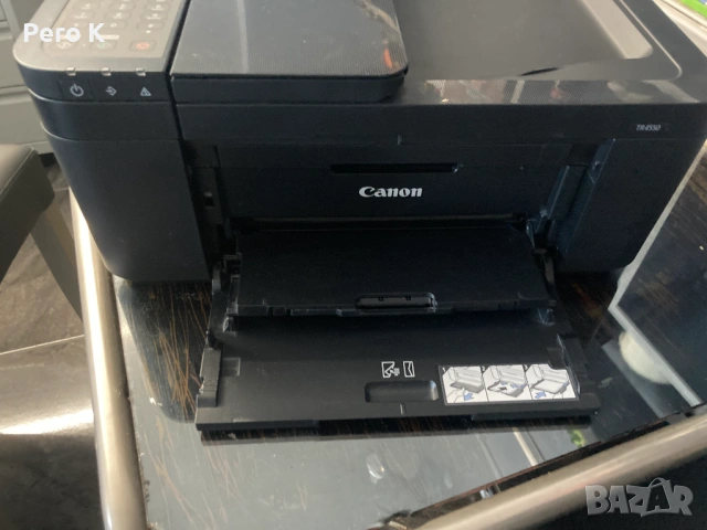 Принтер Canon TR4550, снимка 3 - Принтери, копири, скенери - 53826971