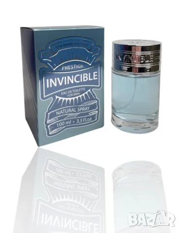 Мъжки парфюм New Brand Perfumes Prestige Invincible EDT, 100ML, снимка 3 - Мъжки парфюми - 48943002