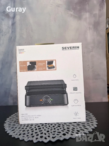 Гофретник – Severin WA 2130 1600W - Варна, снимка 5 - Гофретници - 53487694