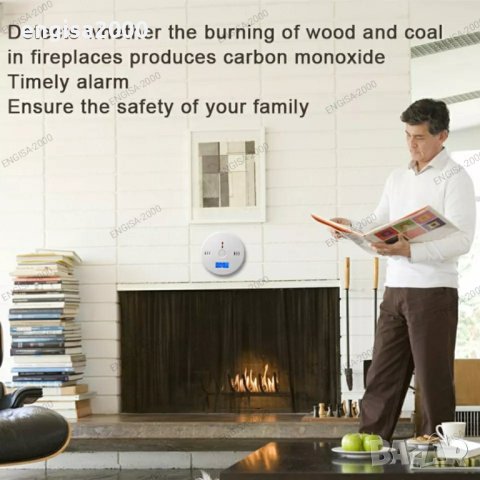 ПРОМО! Газов сензор детектор на въглероден оксид, CO detector, снимка 9 - Друга електроника - 42307962