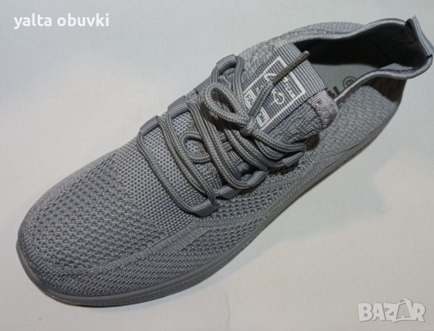 Дамски олекотени маратонки, текстил, снимка 3 - Маратонки - 44511646