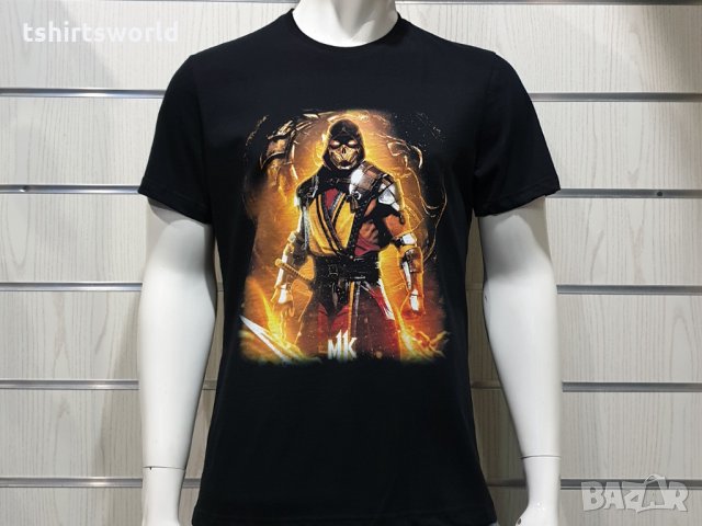 Нова мъжка тениска с дигитален печат Mortal Kombat, MK, видеоигра, снимка 5 - Тениски - 34657275