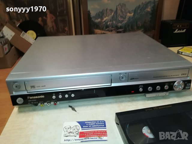 PANASONIC DVD RECORDER+HIFI VIDEO 1610231703, снимка 13 - Плейъри, домашно кино, прожектори - 42596804