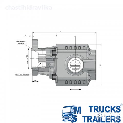 Зъбна помпа 16л, снимка 4 - Части - 33902826