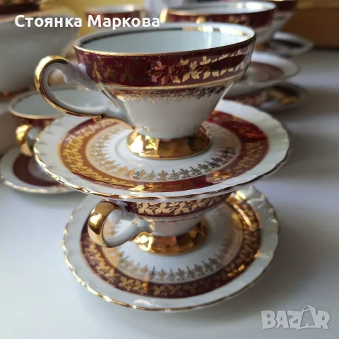 Баварски сервиз за кафе от 27 части, снимка 11 - Сервизи - 55891356