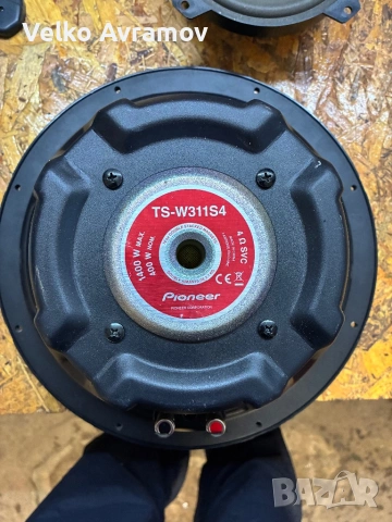 Бас говорители, каса, усилвател и кондензатор, снимка 2 - Тонколони - 53583217