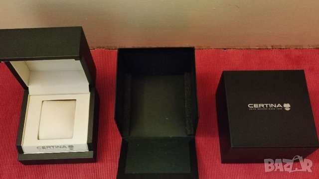 Реклама на часовници CERTINA и кутия за часовник CERTINA. , снимка 14 - Други - 40027920