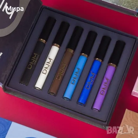 Цветна спирала за мигли, Комплект от 6 броя в кутия, снимка 1