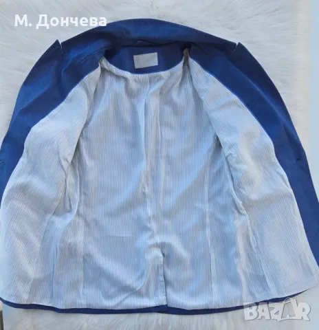 Мъжко сако H&М размер S-М, снимка 4 - Сака - 50346583