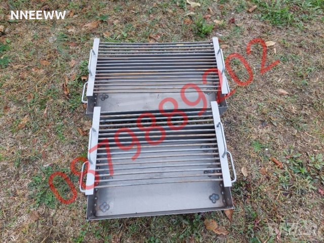 Ръчно изработено Барбекю на дървени въглища  , снимка 3 - Барбекюта - 38618901