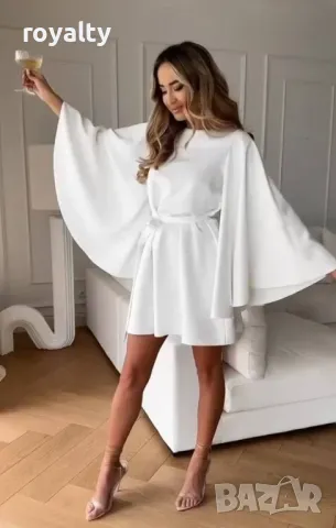 Памучни дамски рокли Различни цветове , снимка 2 - Рокли - 50394539