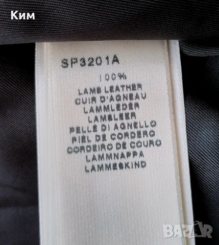 7 for All Mankind черно кожено с шипове на раменете размер С , снимка 11 - Якета - 47643283