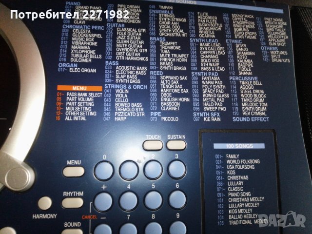 синтезатор Panasonic, снимка 4 - Синтезатори - 42712728