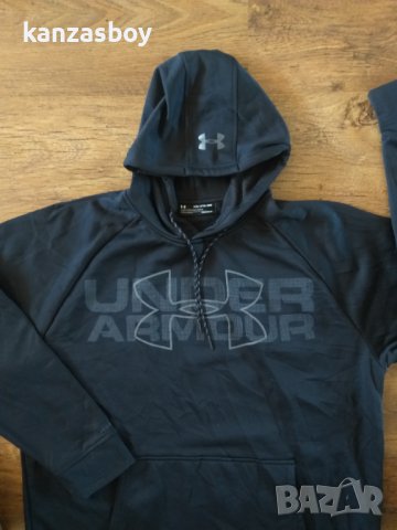Under Armour AF GRAPHIC PO HOODIE - страхотно мъжко горнище 2ЛХ КАТО НОВО, снимка 4 - Спортни дрехи, екипи - 40622702