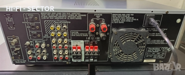 Technics a/v ресйвър , снимка 5 - Ресийвъри, усилватели, смесителни пултове - 52118213