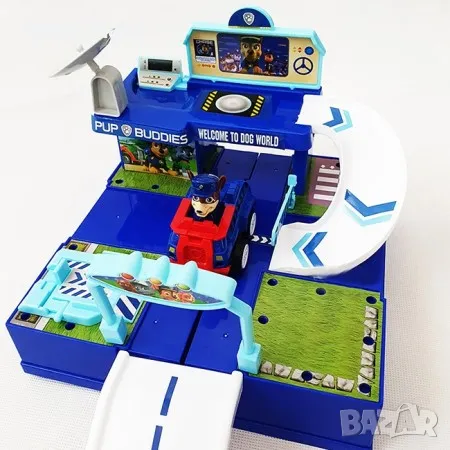 Паркинг станция Пес Патрул Paw patrol, снимка 2 - Коли, камиони, мотори, писти - 48384912