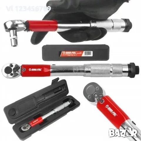 Динамометричен ключ 1/4" 5 - 25 Nm Mar-Pol