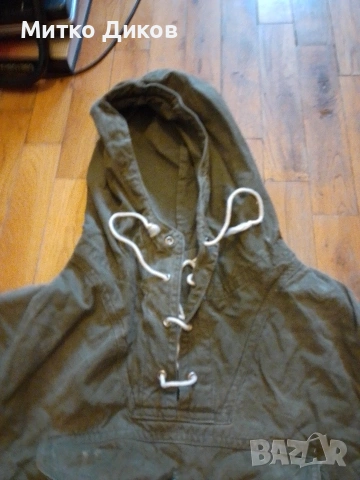 Анорак от соца брезентов нов размер М-Л, снимка 5 - Екипировка - 53488238