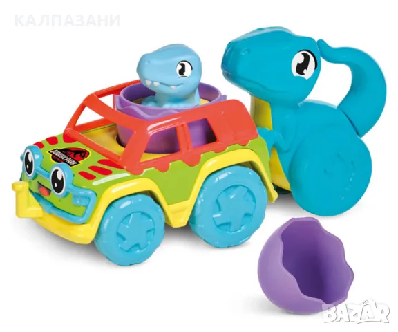  Jurassic World Майка и Бебе динозавър на колела 12м+ E73251, снимка 4 - Фигурки - 49495579