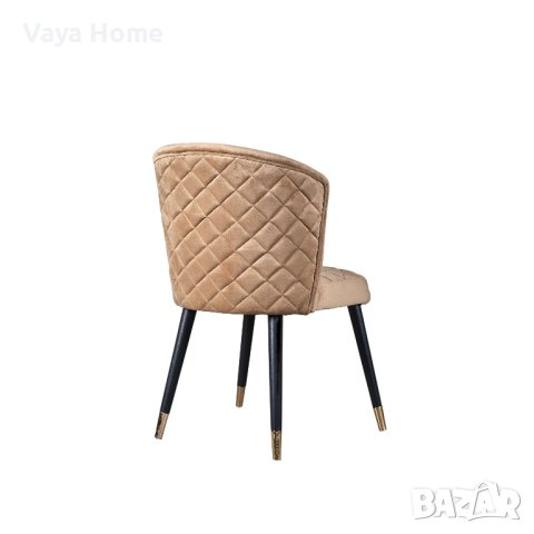 Трапезен стол, Diamante, Бежов, снимка 3 - Столове - 42511008