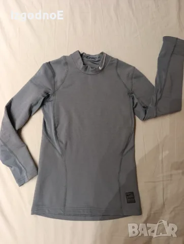 8-10г Nike Pro Warm Youth, детска блуза с дълъг ръкав, Термо блуза, снимка 2 - Детски Блузи и туники - 45210184