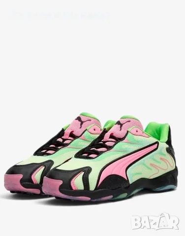 PUMA Inhale Speed Style Neon Green / Pink Дамски Маратонки👟Дамски Спортни Обувки Код P2944