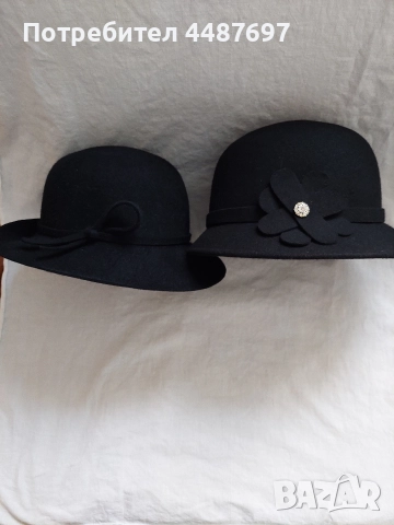 Дамска филцова шапка