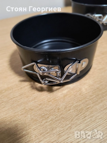 3 броя чисто нови форми за чийзкейк, снимка 2 - Форми - 52566470